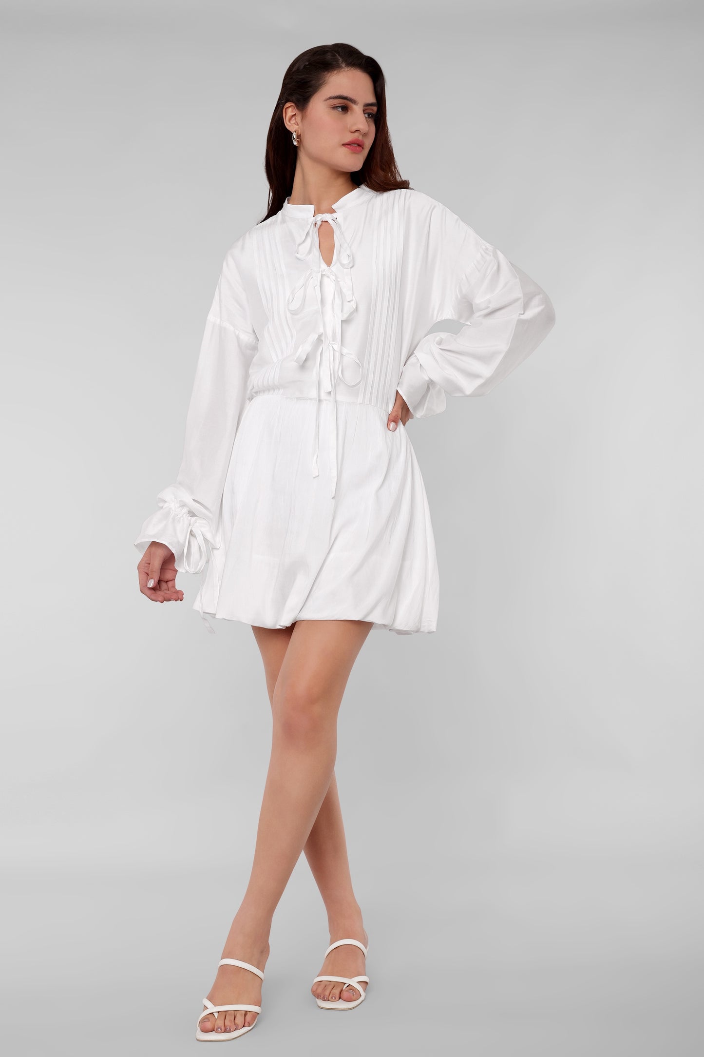 Modal Silk Women Dress with Cotton lining 5364 AURORA - Luxury Dress by SHÄËWÉ
