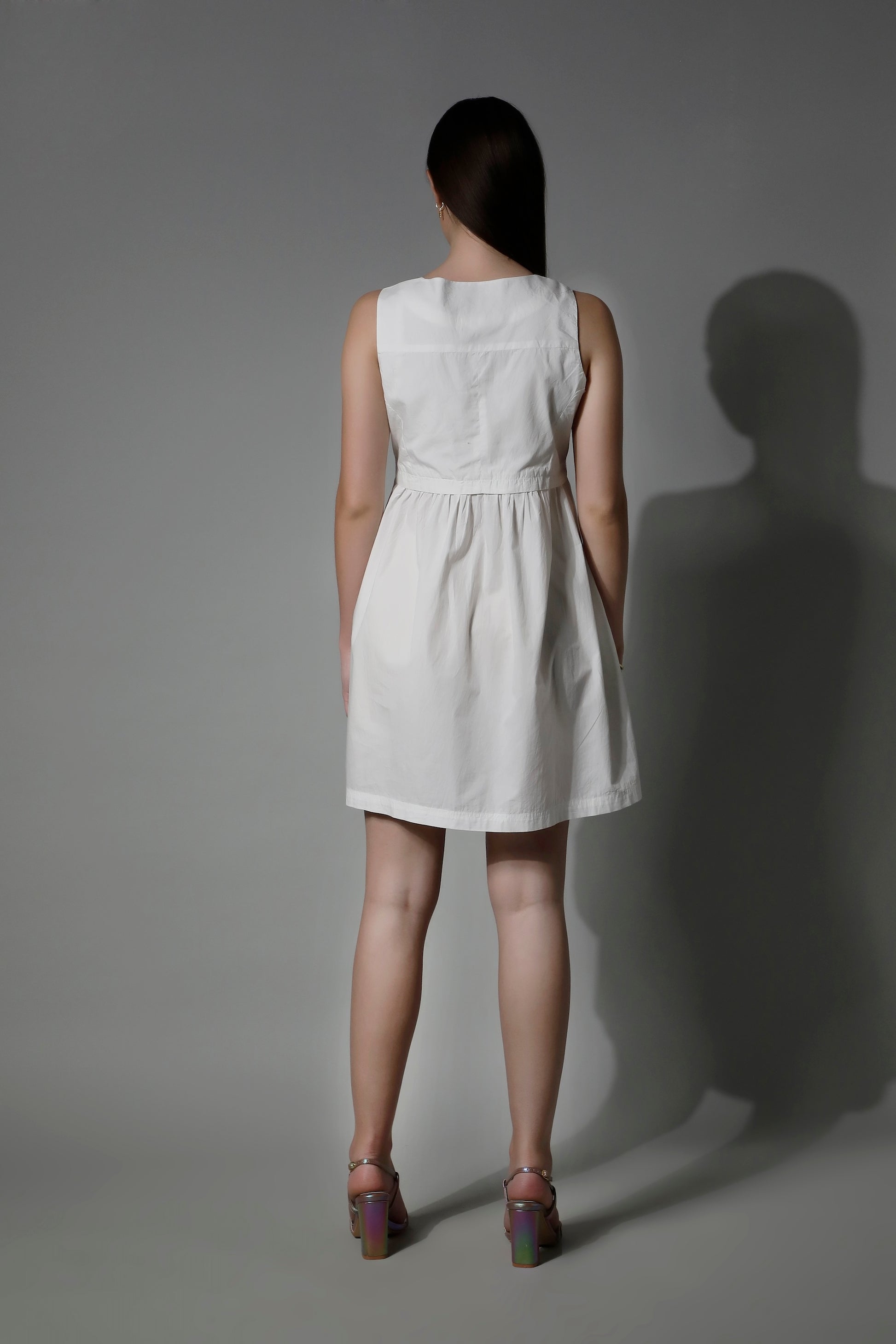 Tailored Midi Women Dress - 5240 VENUS - by SHAEWE