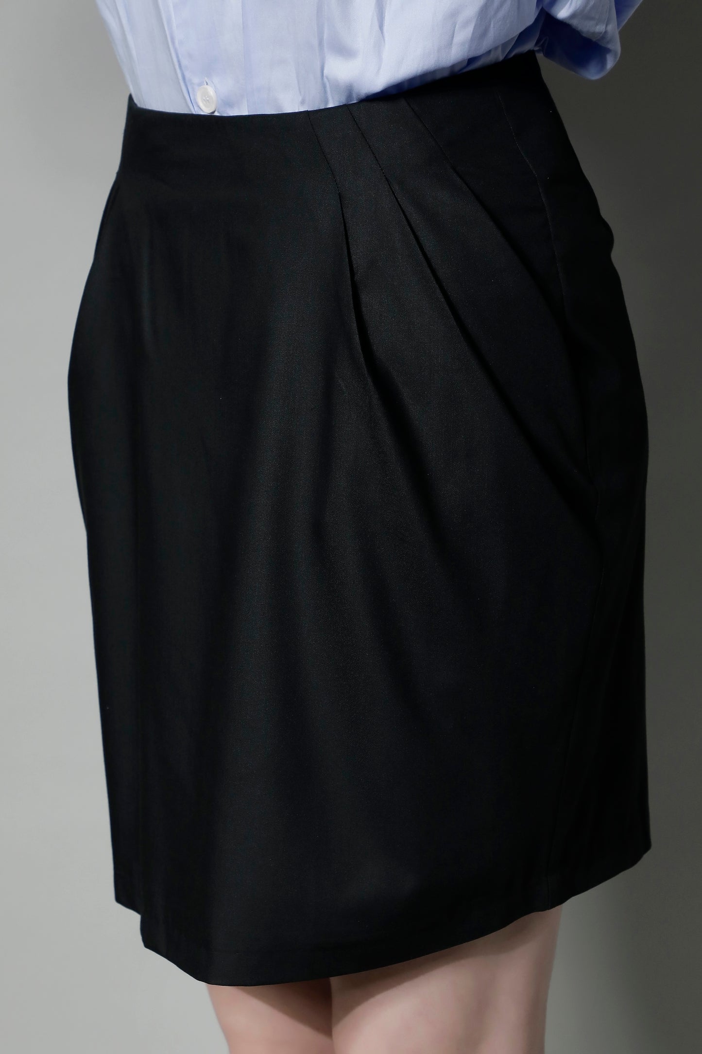 5845 - Seaweed Green Formal Skirt