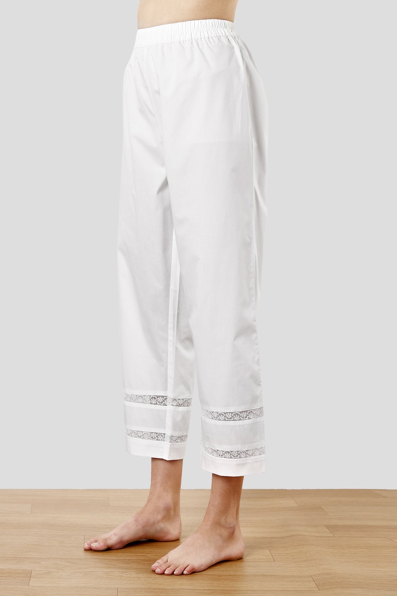 SHAEWE White Cotton Luxury Women Co-Ords 5160 HECATE - Classic Nightwear