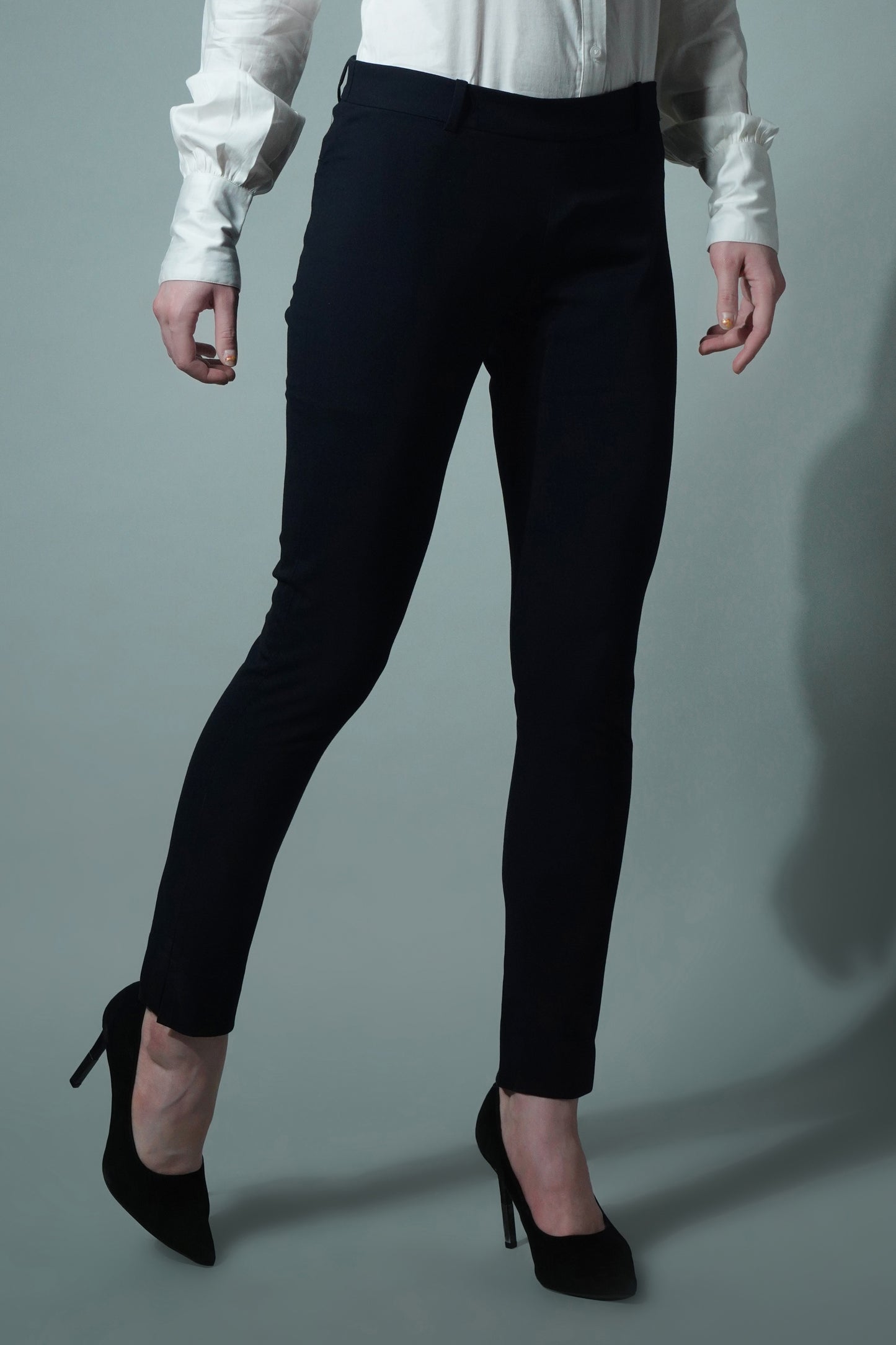 5820 - Navy Blue Leggings Trouser