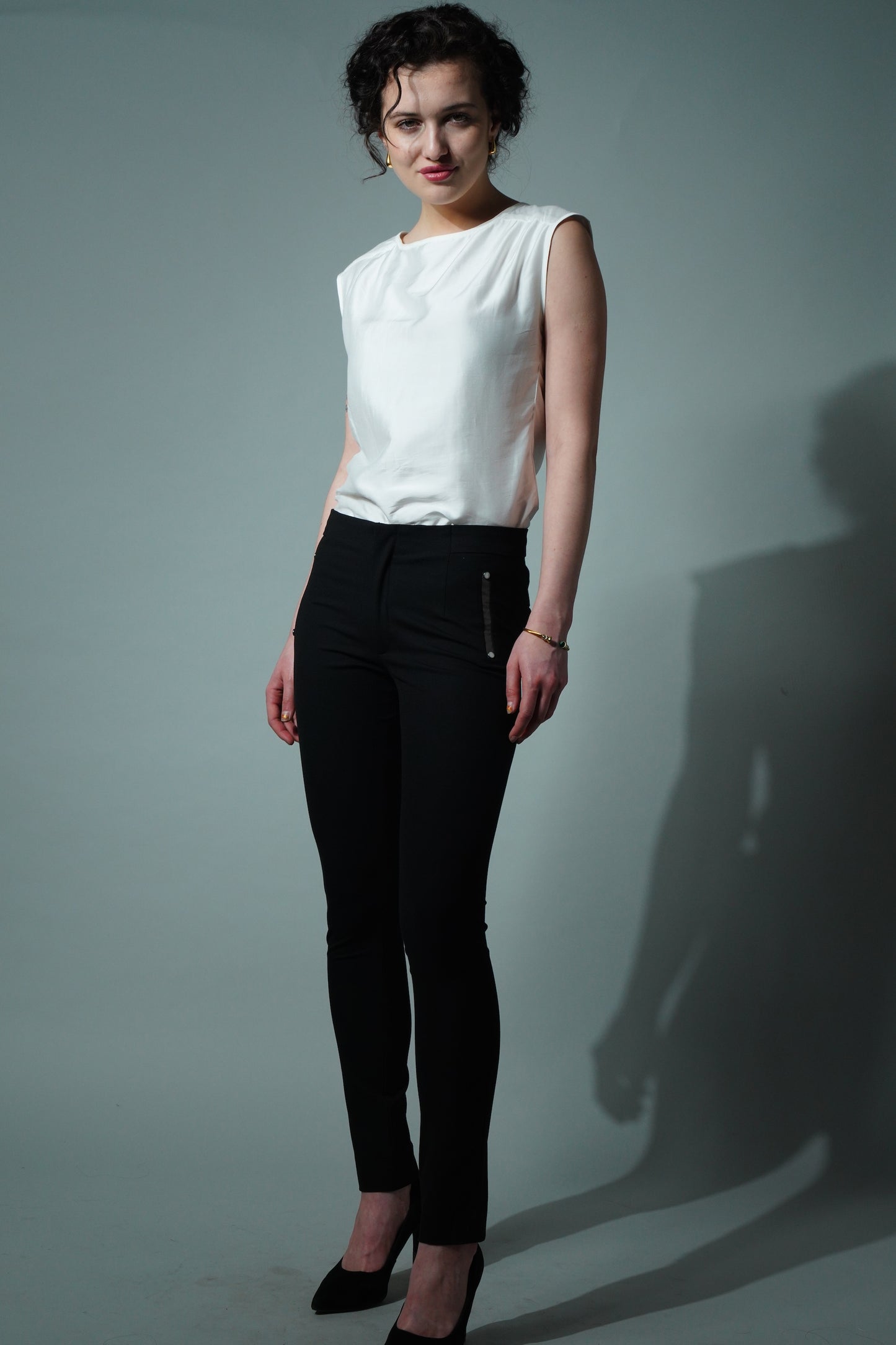 5821 - Black Leggings Trouser