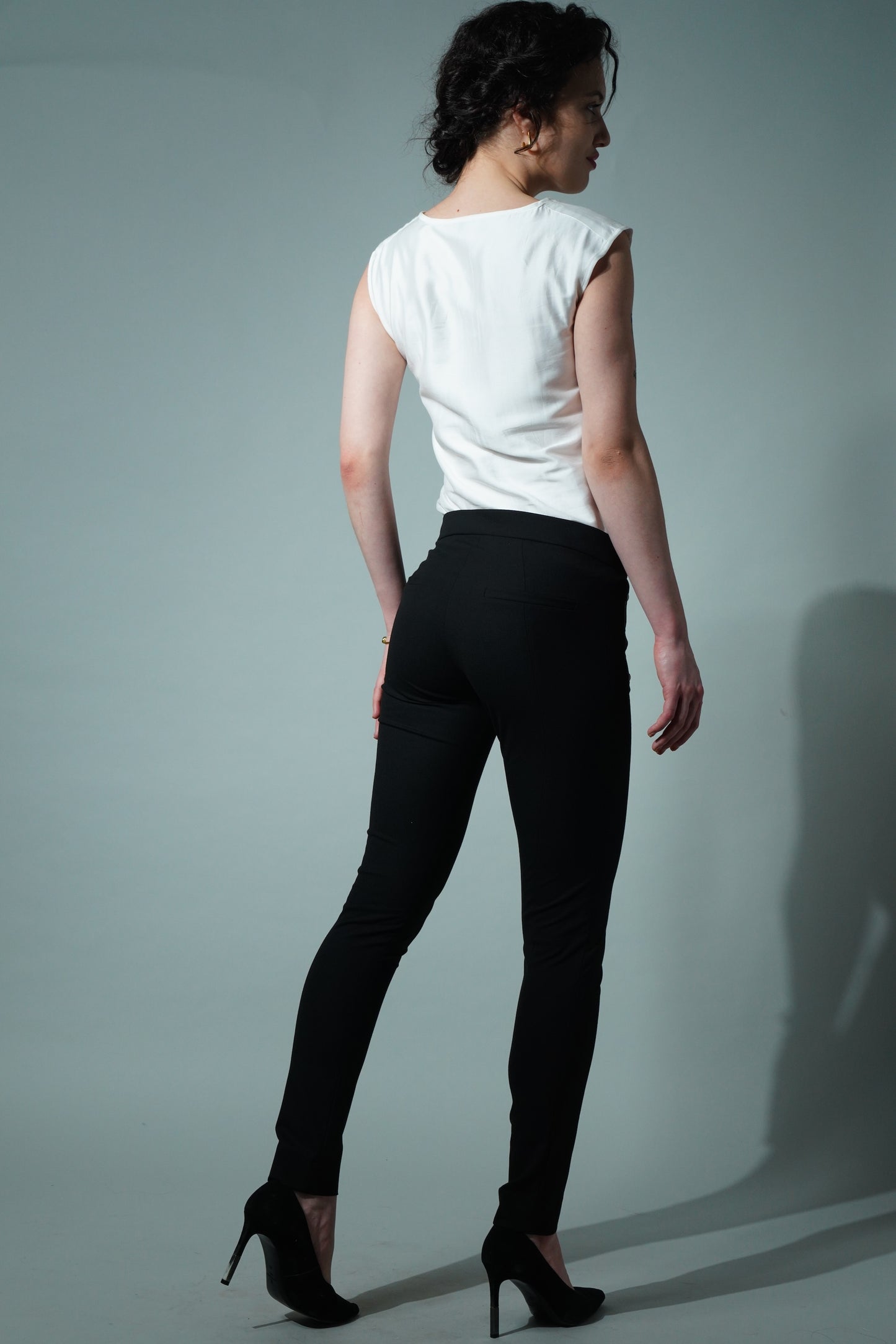 5821 - Black Leggings Trouser