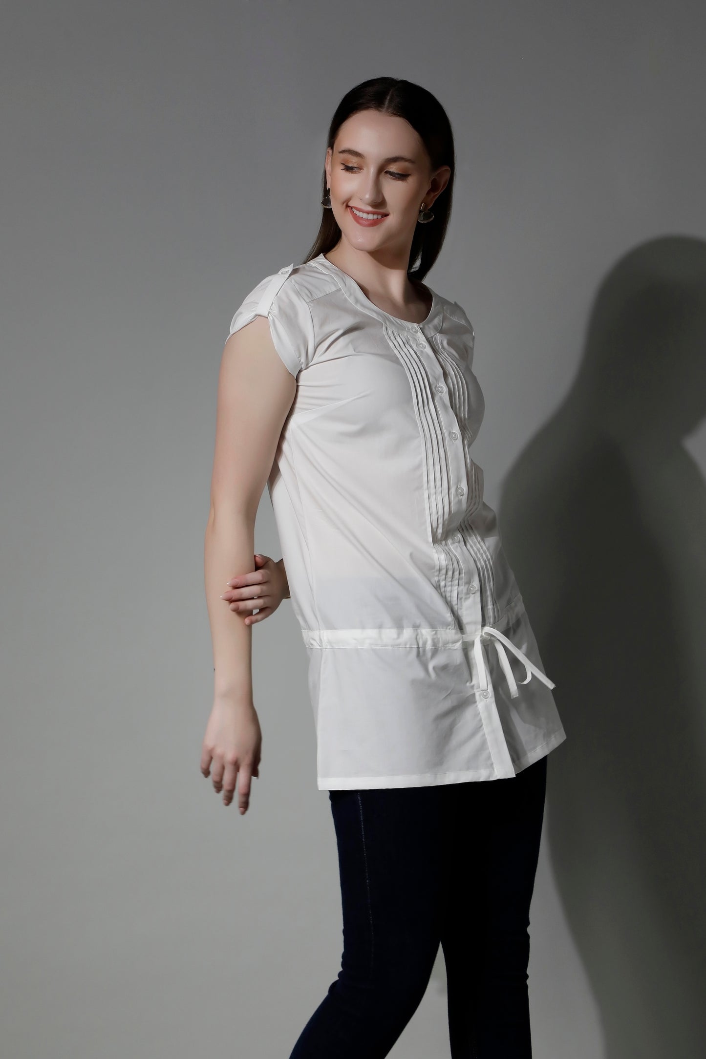 5220 THEMIS - Fine Cotton Summer Top