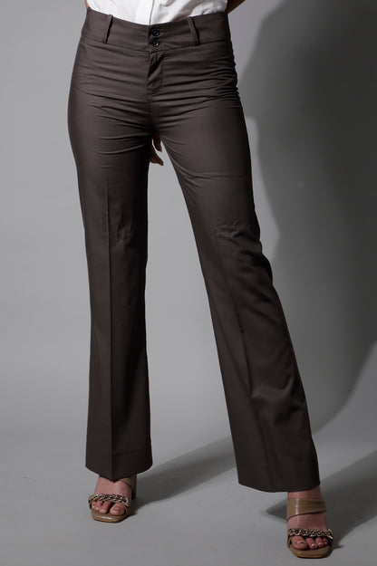 5810 - Straight Fit Grey Trouser