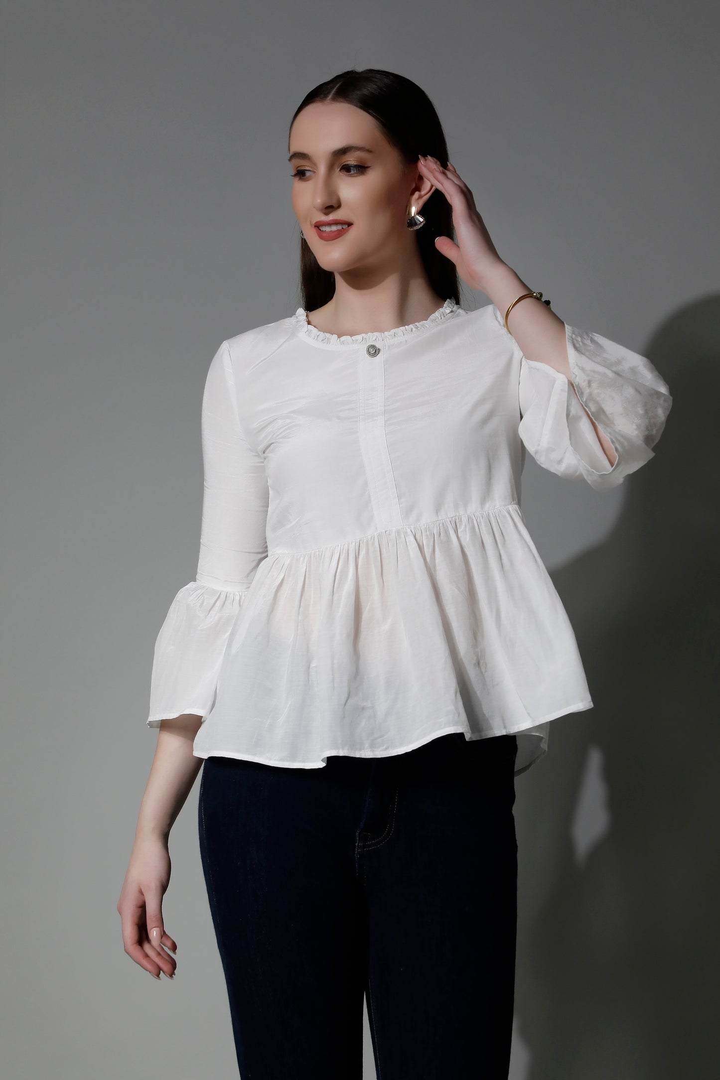 5270 ERATO - Silk Cotton Classic Opaque Top