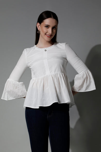 5270 ERATO - Silk Cotton Classic Opaque Top