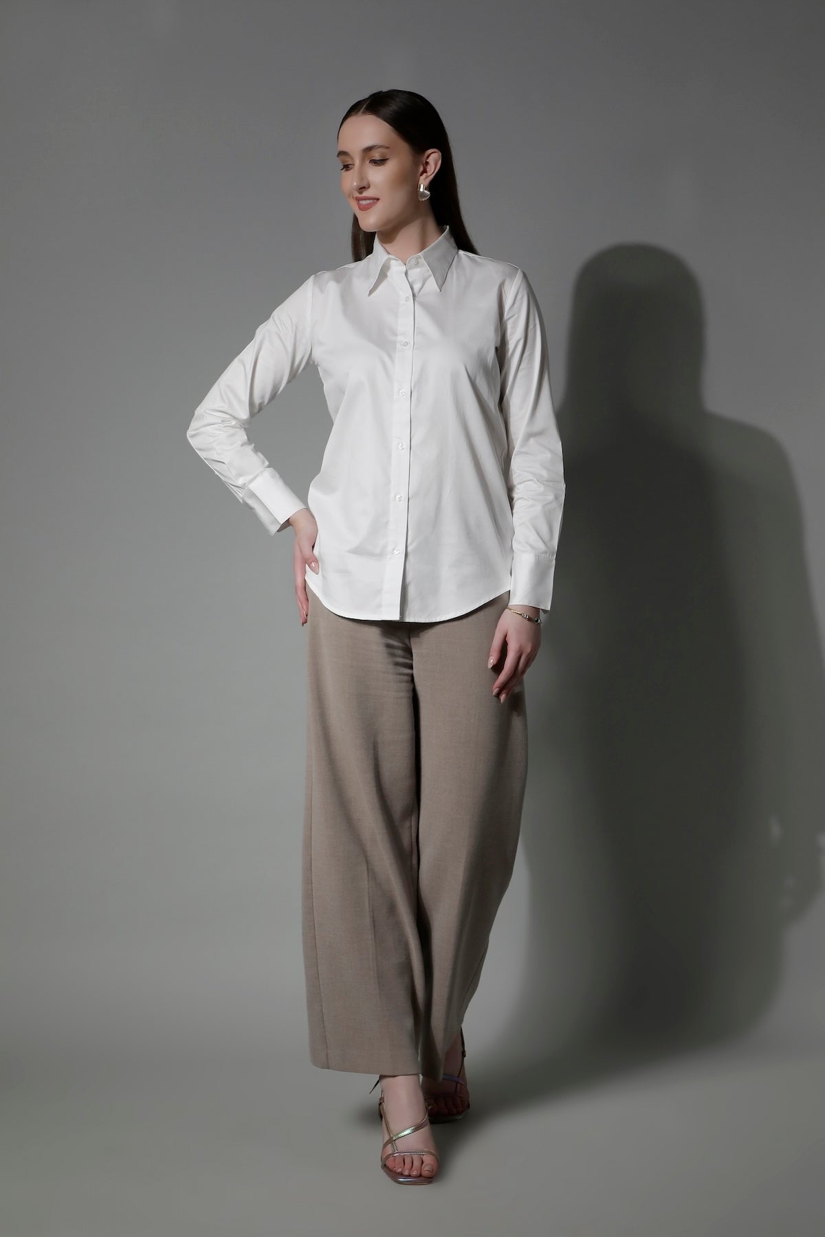 Women Semi Formal Shirt - 5301 ZIA - by SHAEWE